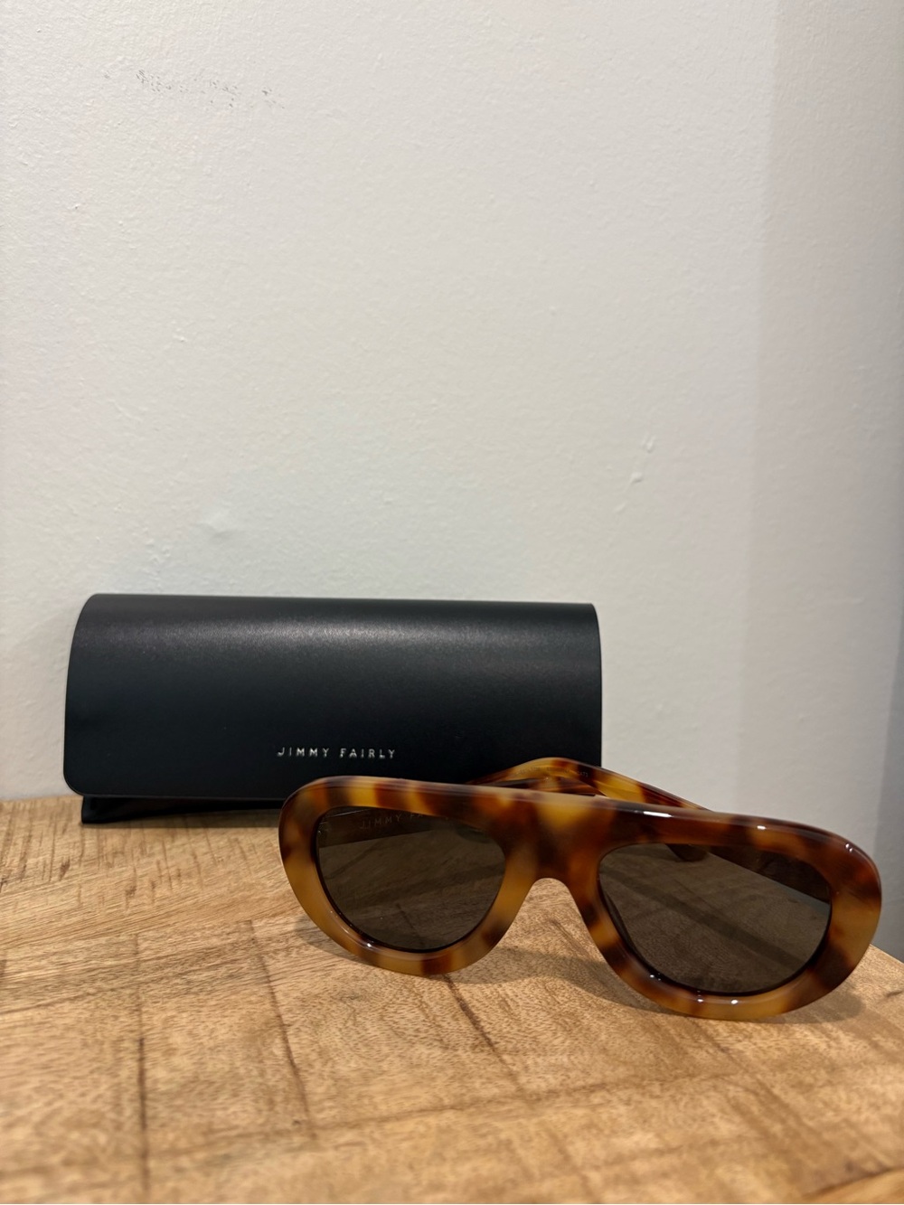Jimmy Fairly The Gabrie Tortoiseshell Sunglasses